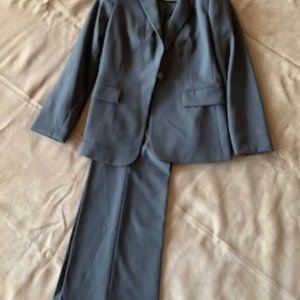 Calvin Klein Gray Wool Suit - Size 2